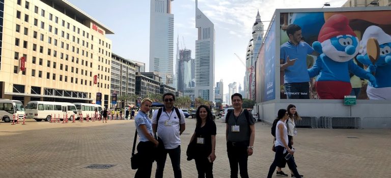 Dubai Turizm Fuarındaydık.